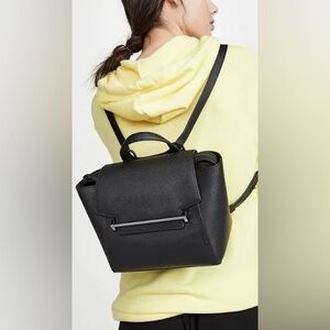 Lennox Convertible Satchel In Black